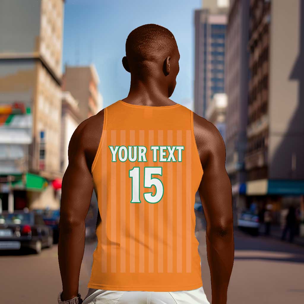 Custom Cote dIvoire Football Men Tank Top Les Elephants LT15