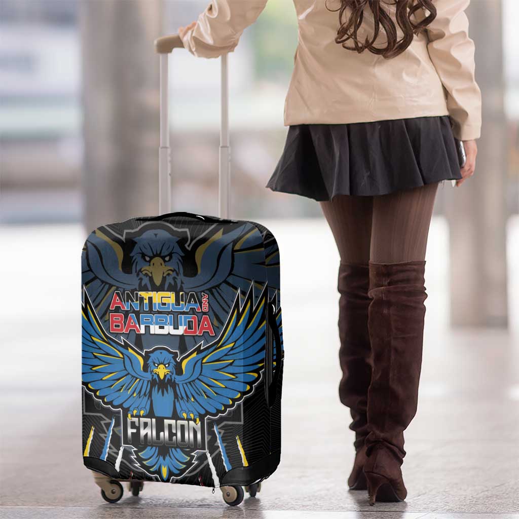Antigua and Barbuda Cricket Luggage Cover Come On Falcons LT15