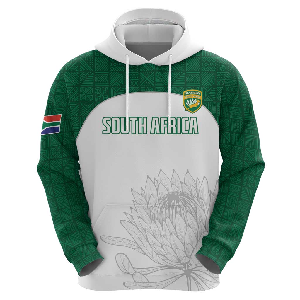Custom South Africa Cricket Hoodie Go Proteas LT15