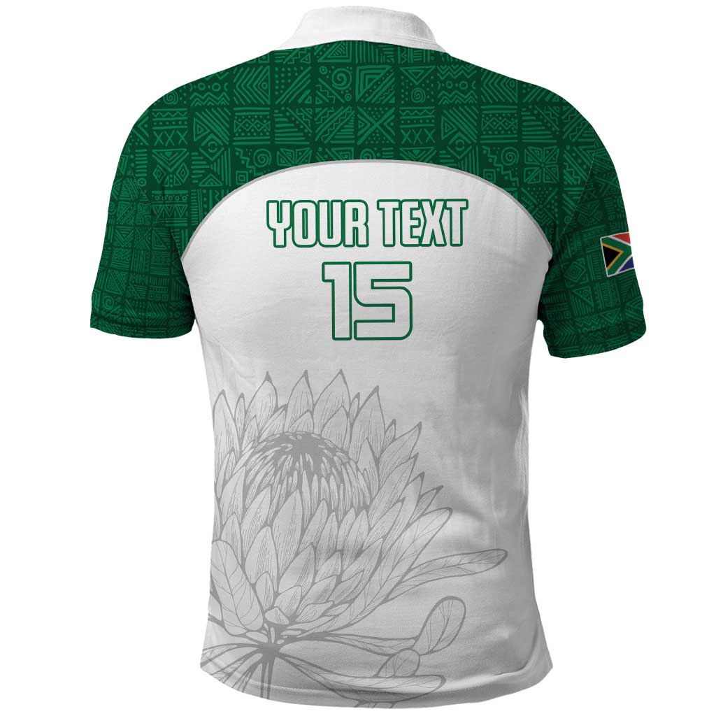 Custom South Africa Cricket Polo Shirt Go Proteas LT15