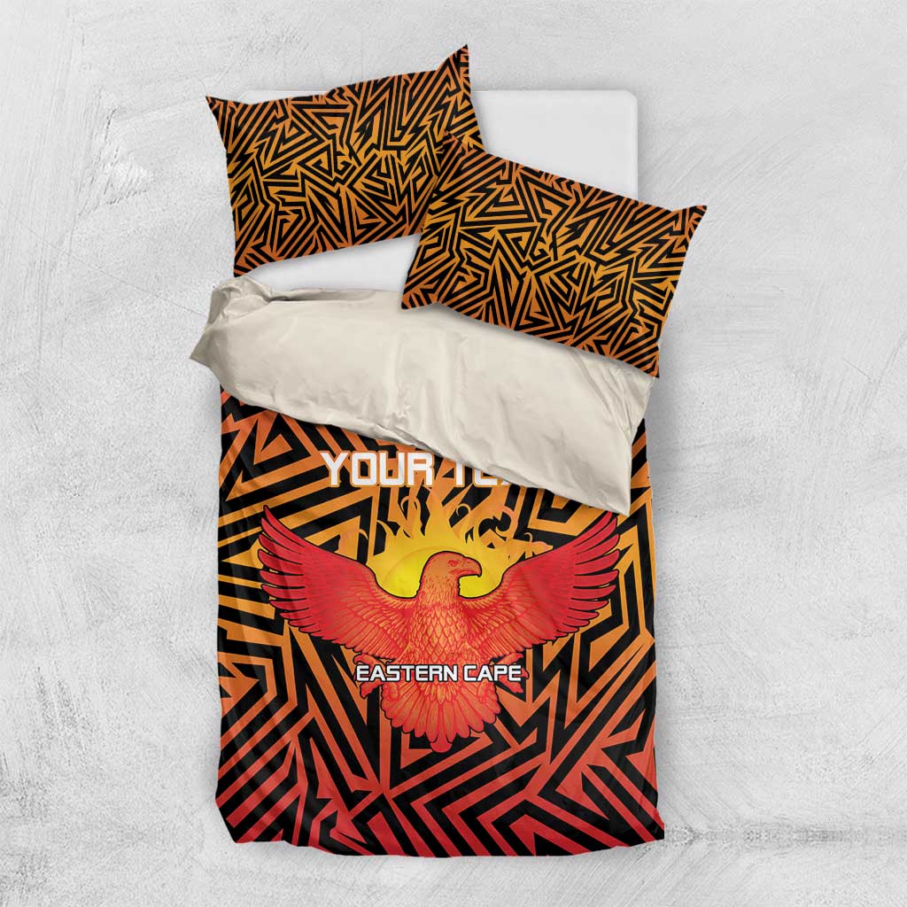 Custom Afro South Africa Cricket Bedding Set Eastern Cape - Go Sunrisers LT15