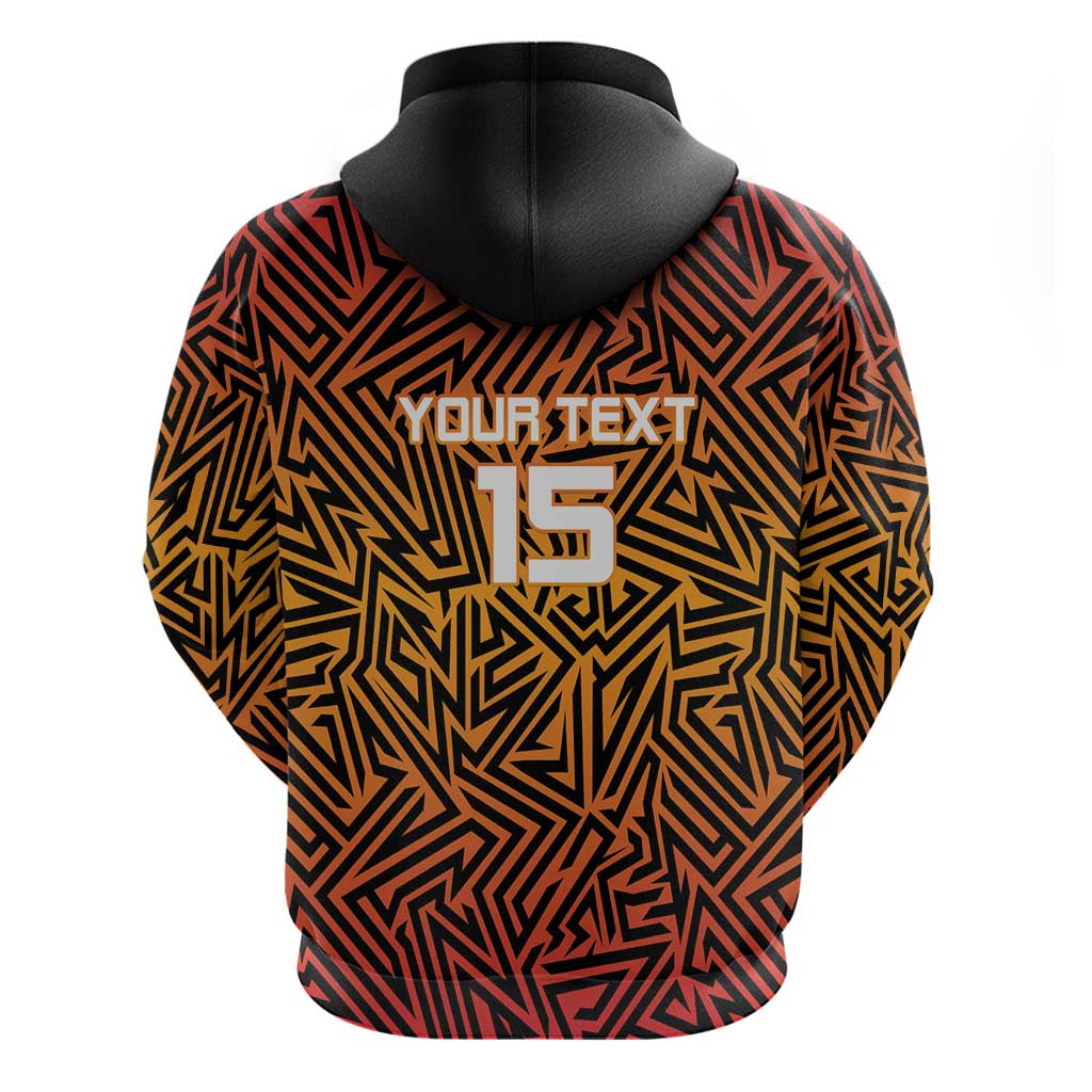 Custom South Africa Eastern Cape Cricket Hoodie Go Sunrisers LT15