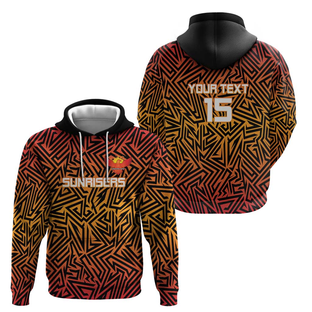 Custom South Africa Eastern Cape Cricket Hoodie Go Sunrisers LT15