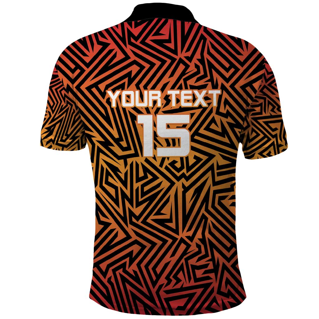 Custom South Africa Eastern Cape Cricket Polo Shirt Go Sunrisers LT15