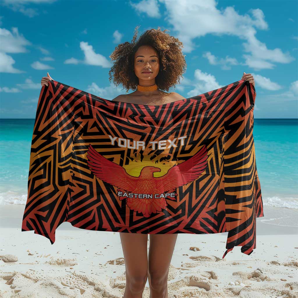 Custom Afro South Africa Cricket Sarong Eastern Cape - Go Sunrisers LT15