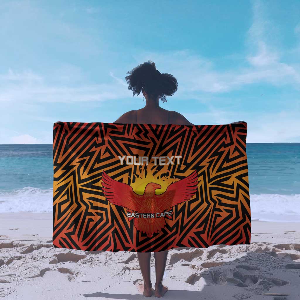 Custom Afro South Africa Cricket Sarong Eastern Cape - Go Sunrisers LT15