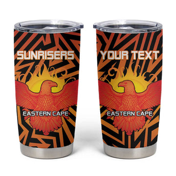 Custom Afro South Africa Cricket Tumbler Cup Eastern Cape - Go Sunrisers LT15