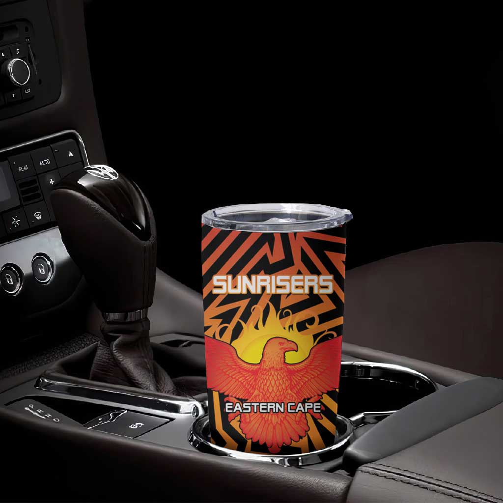 Custom Afro South Africa Cricket Tumbler Cup Eastern Cape - Go Sunrisers LT15