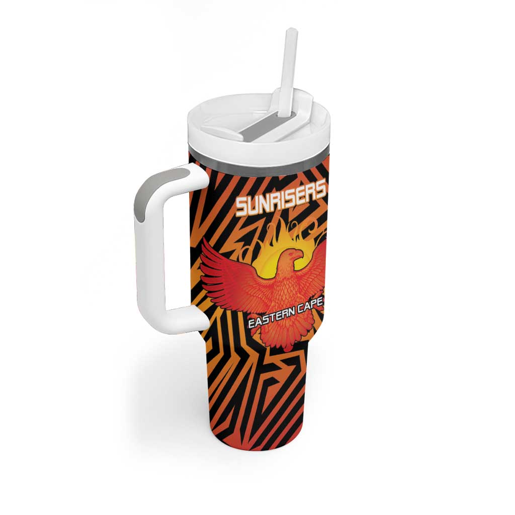 Custom Afro South Africa Cricket Tumbler With Handle Eastern Cape - Go Sunrisers LT15