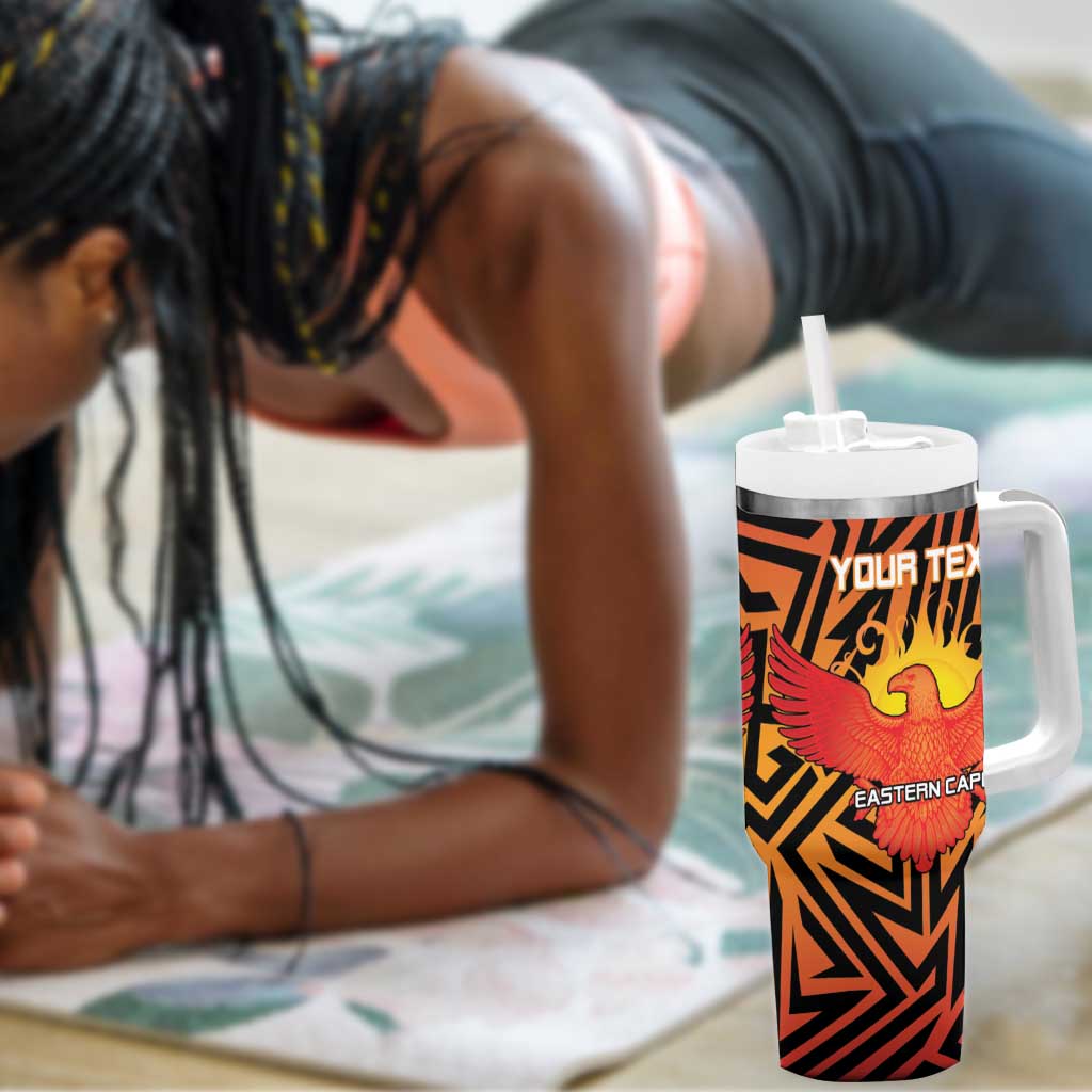Custom Afro South Africa Cricket Tumbler With Handle Eastern Cape - Go Sunrisers LT15