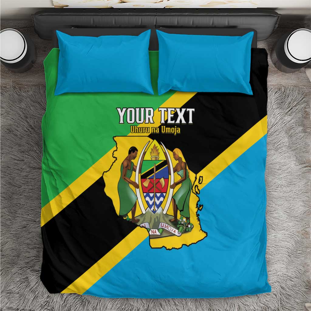 Personalised Afro Tanzania Bedding Set Happy Union Day LT15