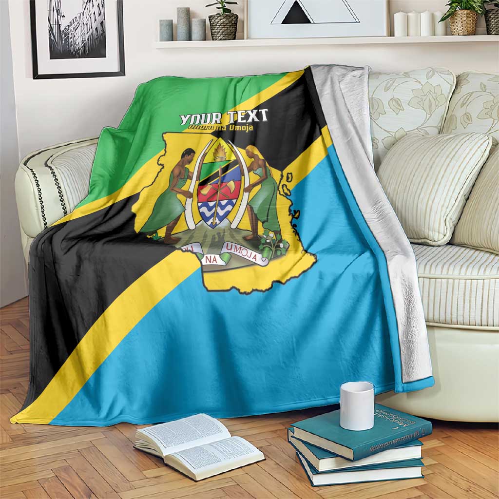Personalised Afro Tanzania Blanket Happy Union Day LT15