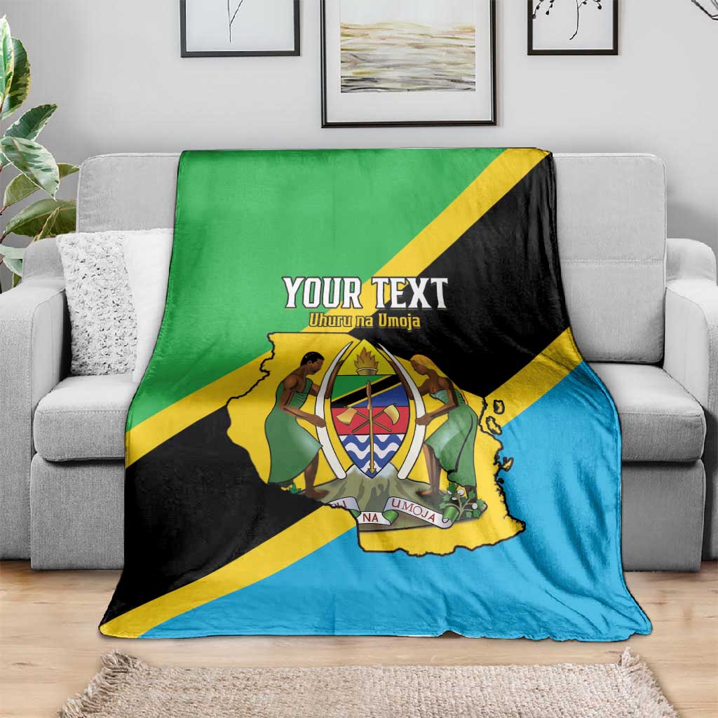 Personalised Afro Tanzania Blanket Happy Union Day LT15
