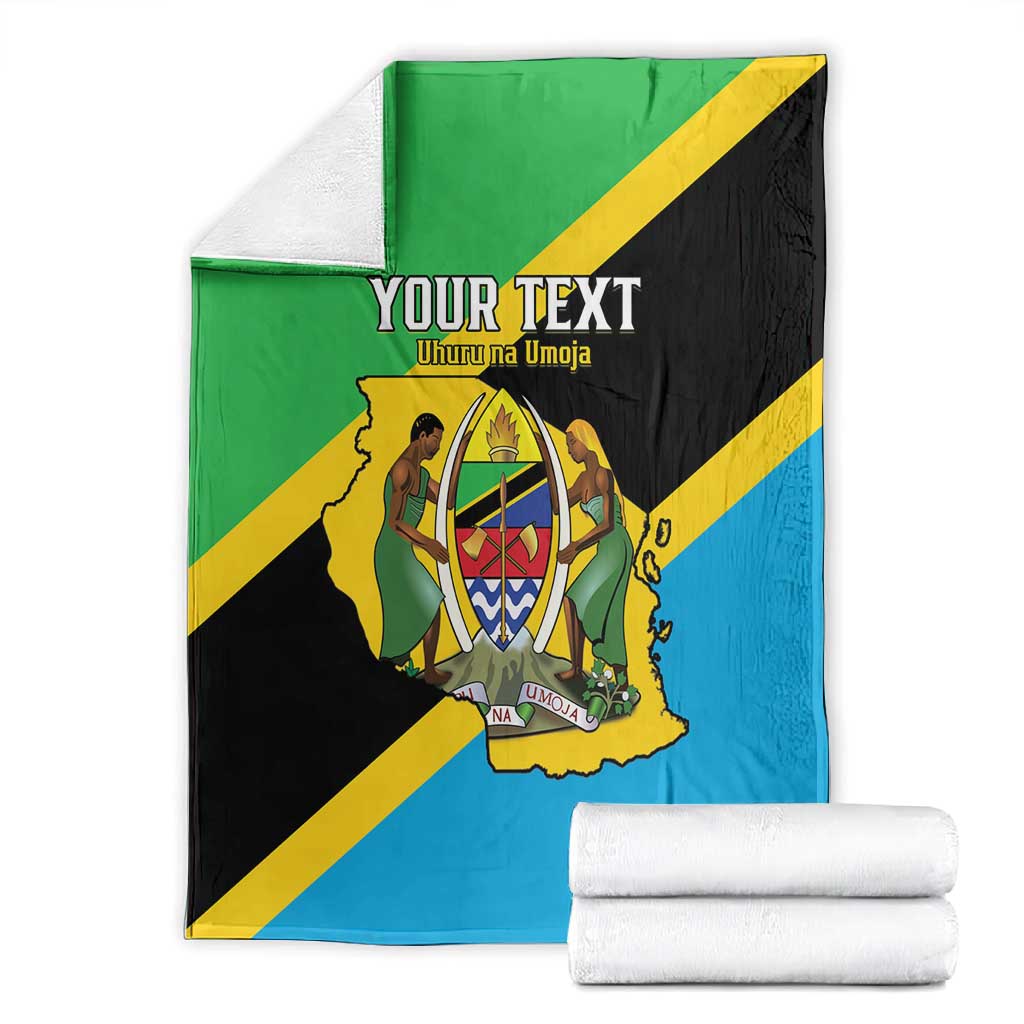 Personalised Afro Tanzania Blanket Happy Union Day LT15
