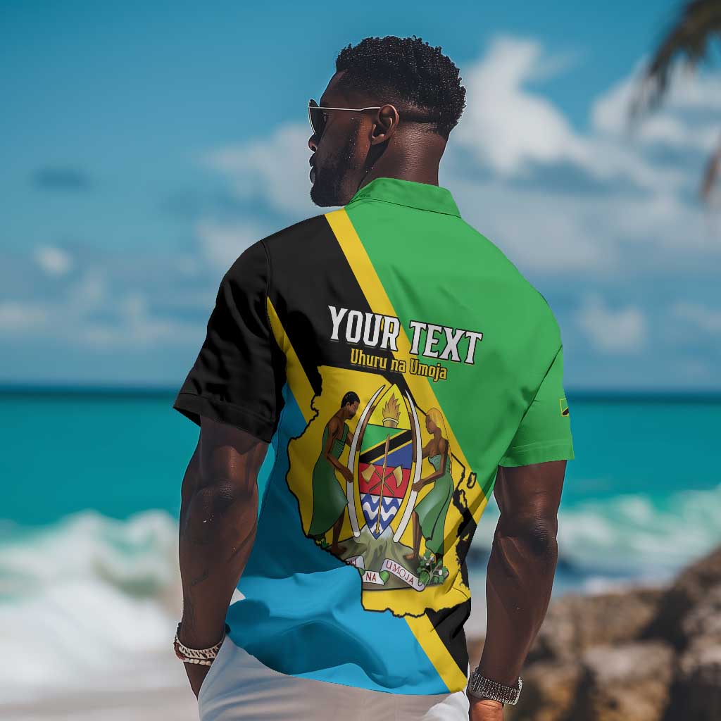 Personalised Afro Tanzania Hawaiian Shirt Happy Union Day LT15