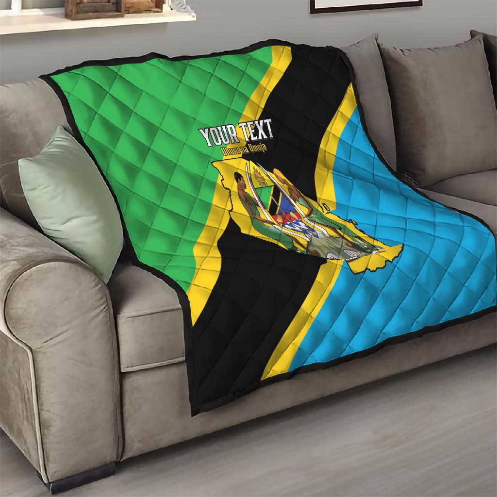Personalised Afro Tanzania Quilt Happy Union Day LT15