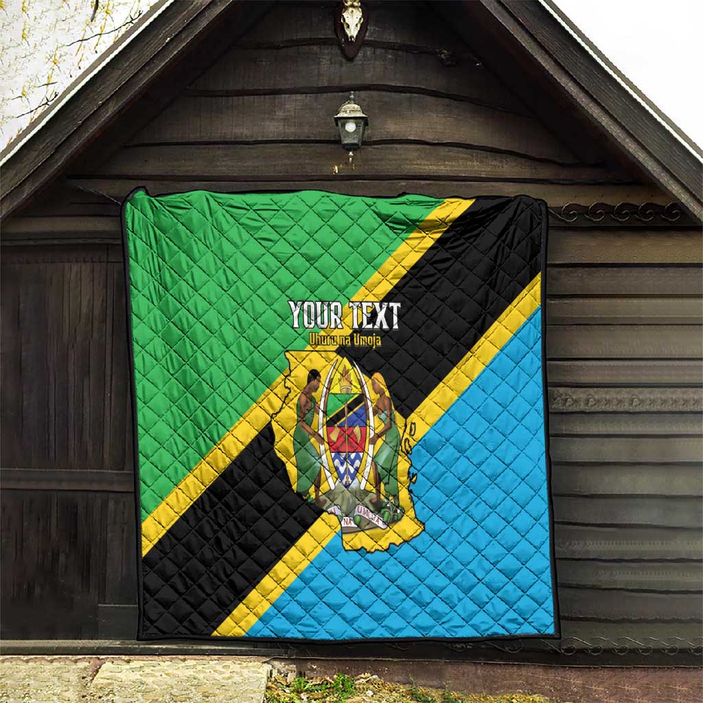 Personalised Afro Tanzania Quilt Happy Union Day LT15