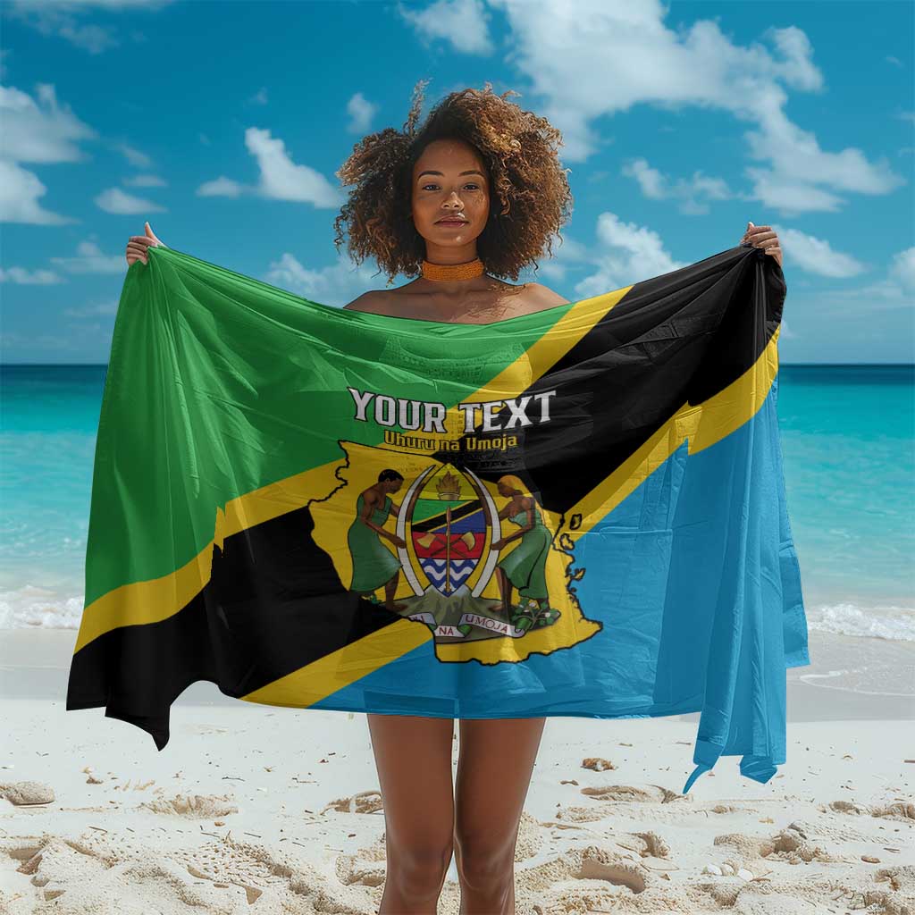 Personalised Afro Tanzania Sarong Happy Union Day LT15