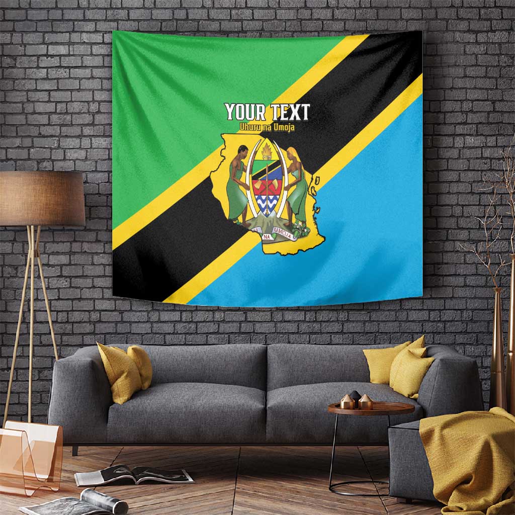 Personalised Afro Tanzania Tapestry Happy Union Day LT15