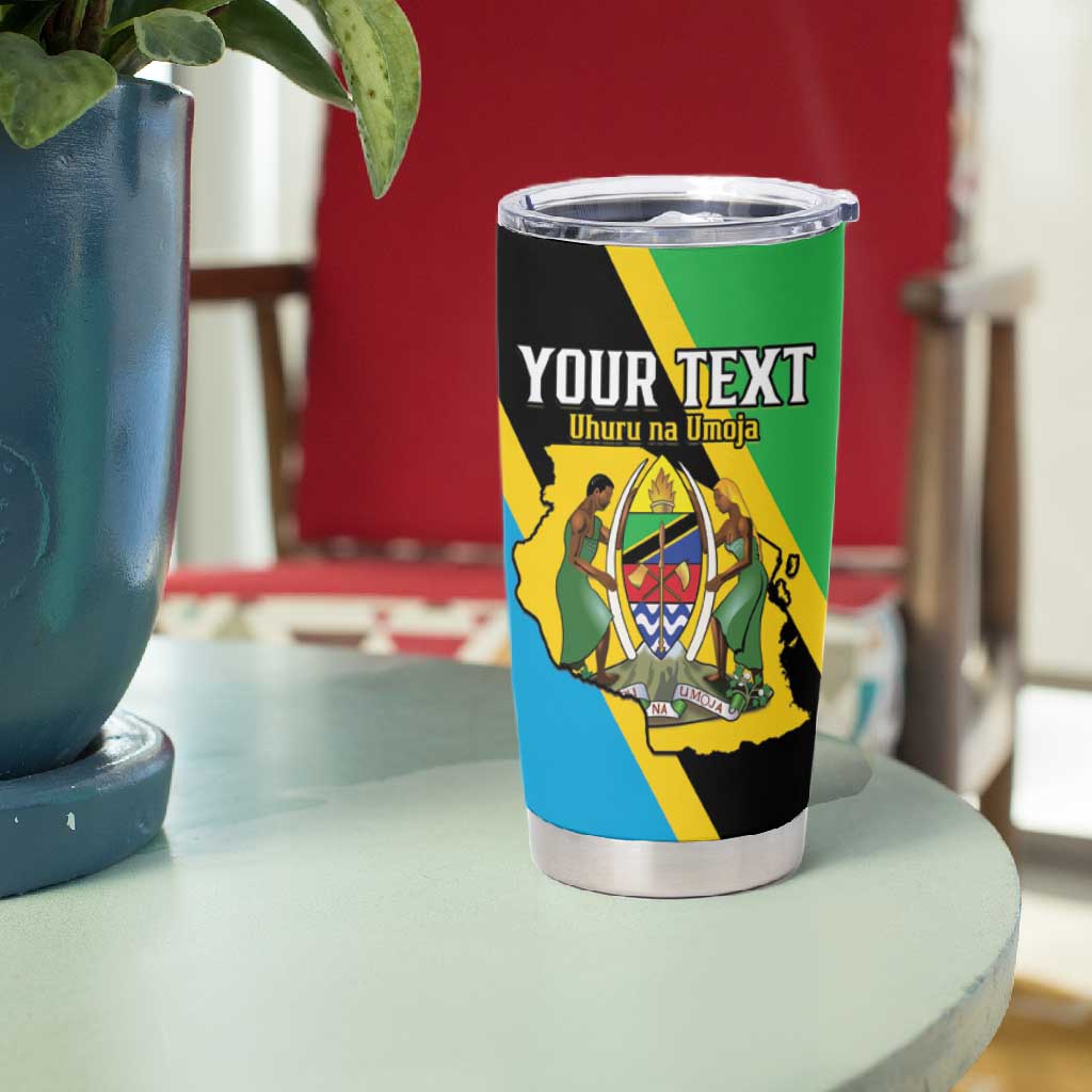 Personalised Afro Tanzania Tumbler Cup Happy Union Day LT15