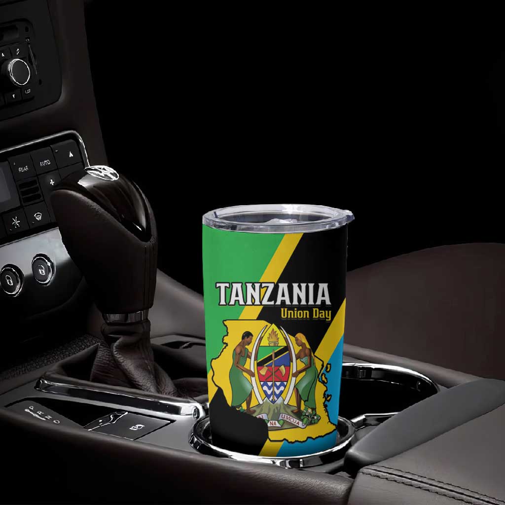Personalised Afro Tanzania Tumbler Cup Happy Union Day LT15