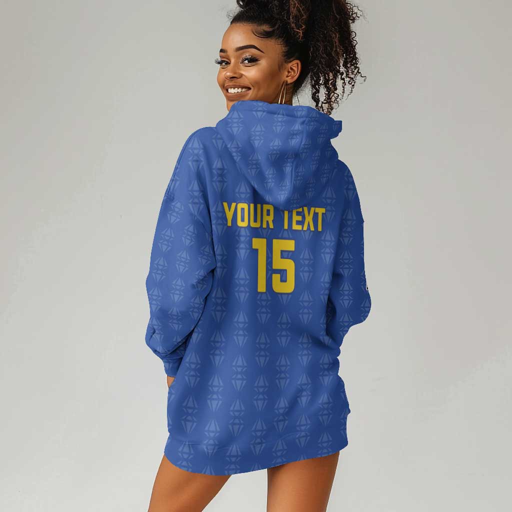 Custom Tanzania Football Hoodie Dress Taifa Stars Go Champions LT15