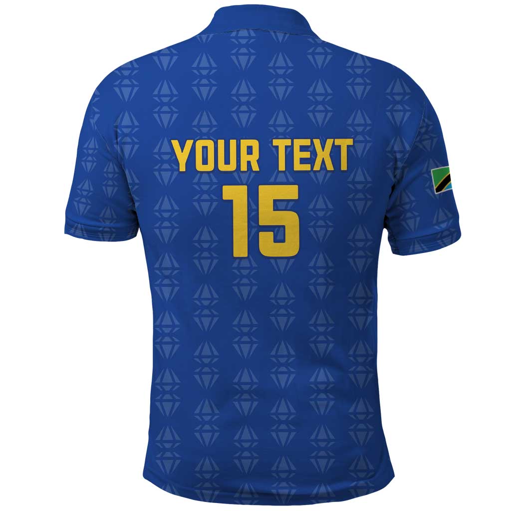 Custom Tanzania Football Polo Shirt Go Taifa Stars LT15
