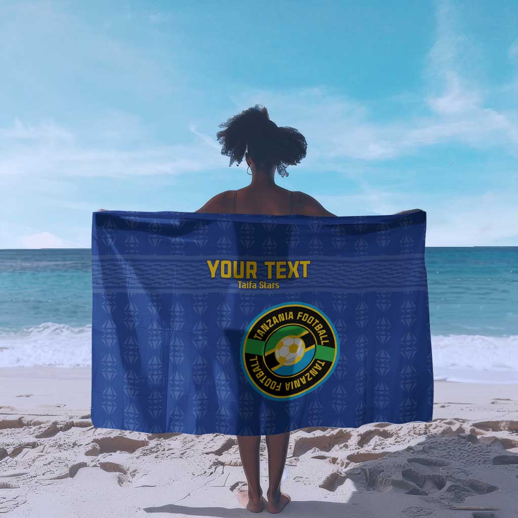 Custom Tanzania Football Sarong Taifa Stars Go Champions LT15