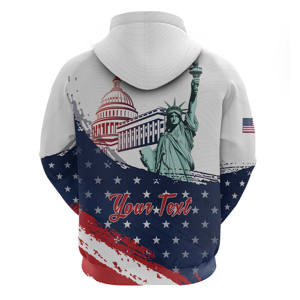 Personalized Fourth Of July Hoodie Happy USA Independence Day LT15