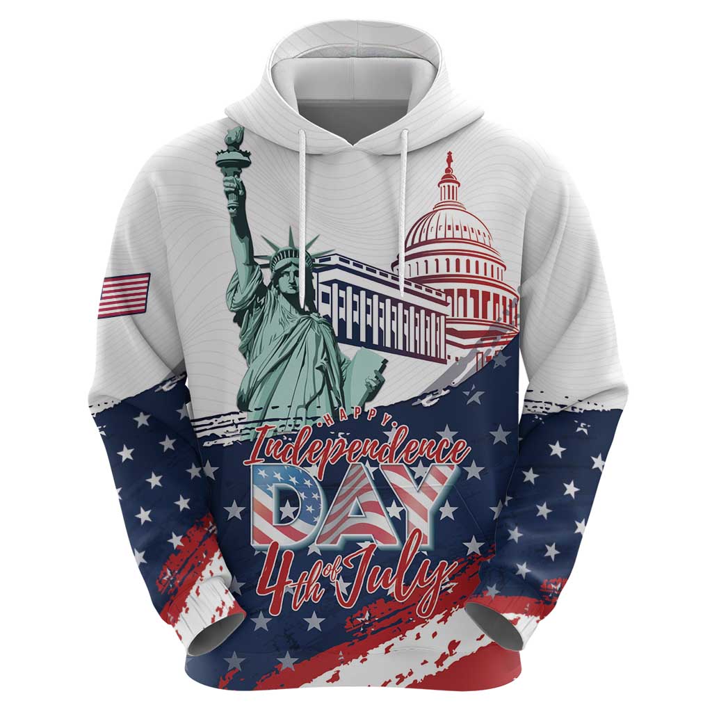 Personalized Fourth Of July Hoodie Happy USA Independence Day LT15