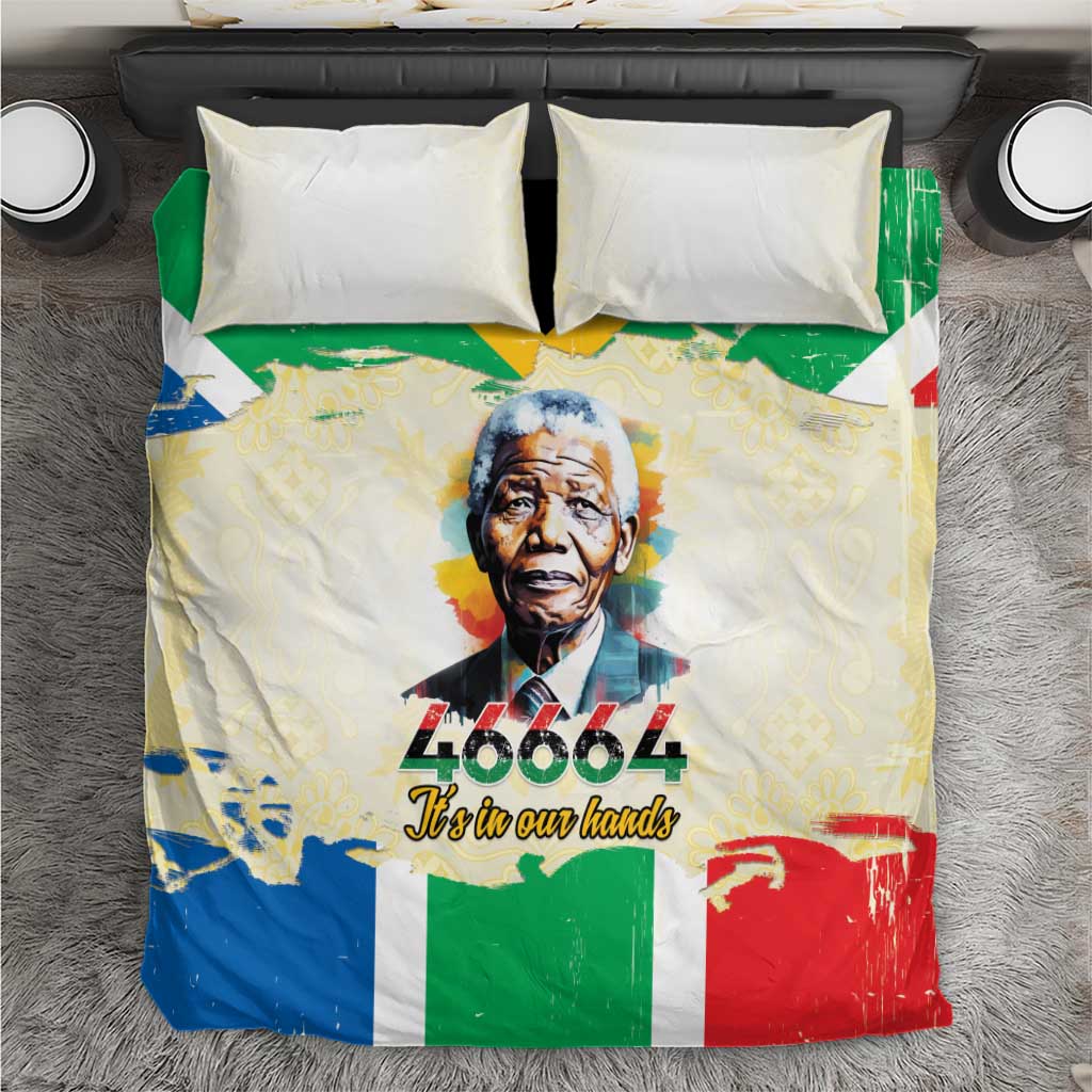Nelson Mandela International Day 46664 Bedding Set Its In Our Hands - Batik Pattern LT15