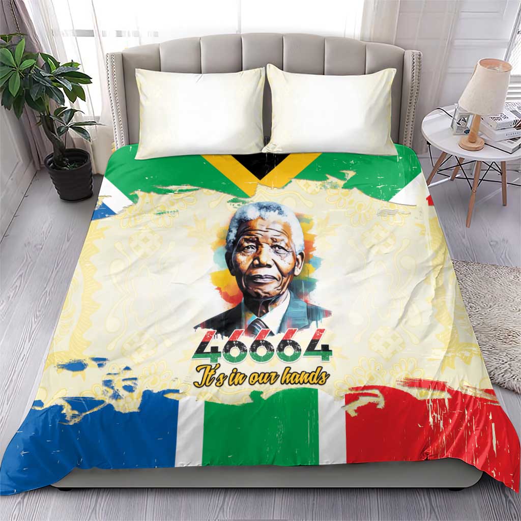 Nelson Mandela International Day 46664 Bedding Set Its In Our Hands - Batik Pattern LT15