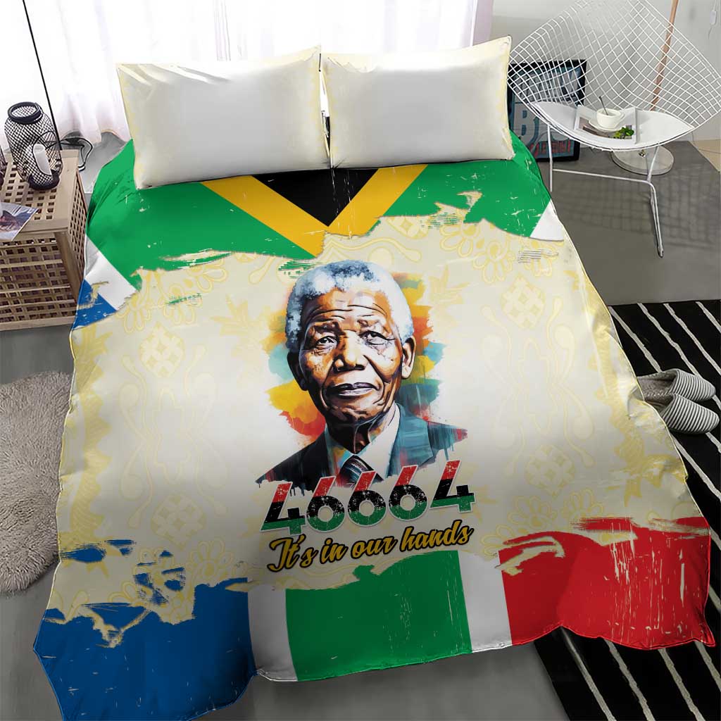 Nelson Mandela International Day 46664 Bedding Set Its In Our Hands - Batik Pattern LT15