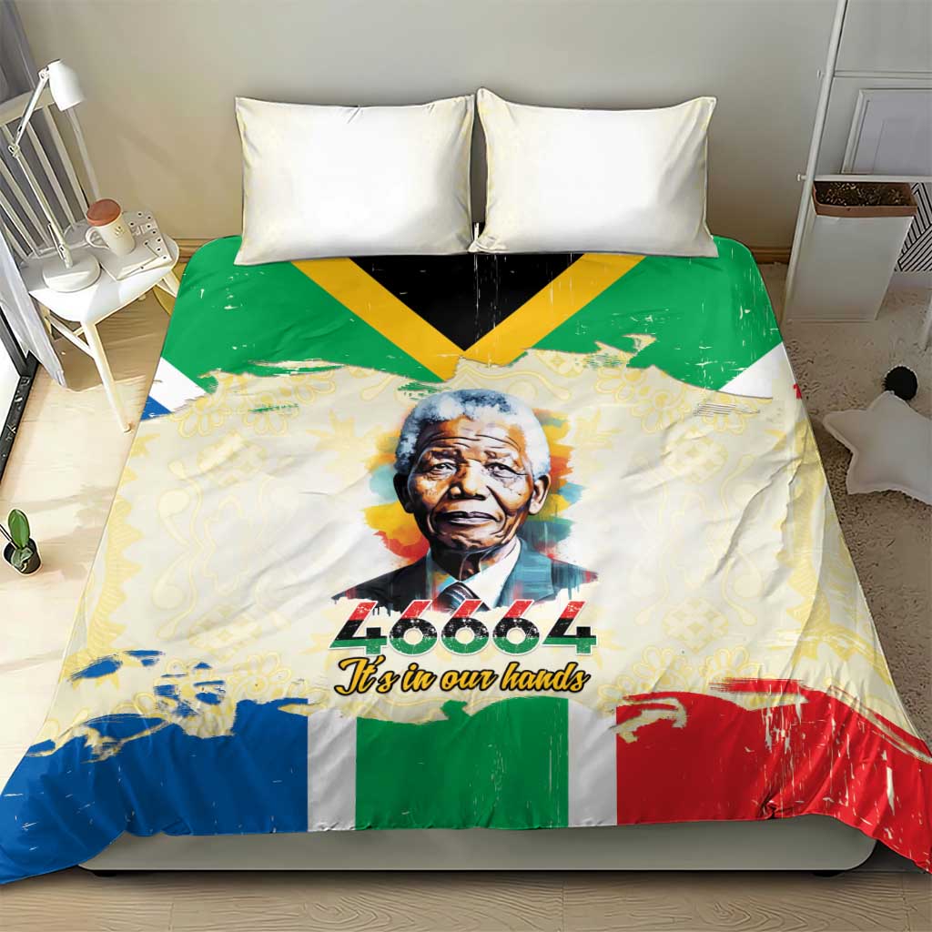 Nelson Mandela International Day 46664 Bedding Set Its In Our Hands - Batik Pattern LT15