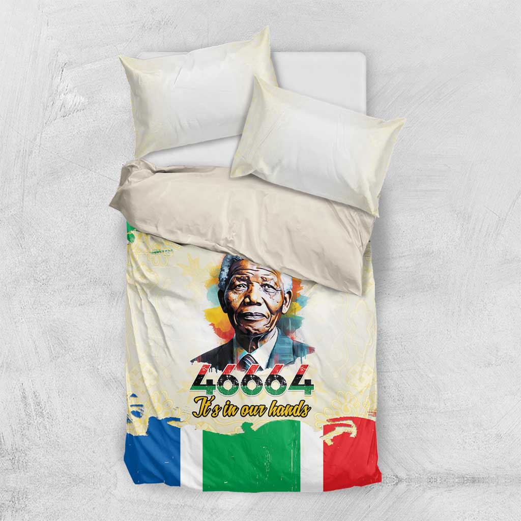 Nelson Mandela International Day 46664 Bedding Set Its In Our Hands - Batik Pattern LT15