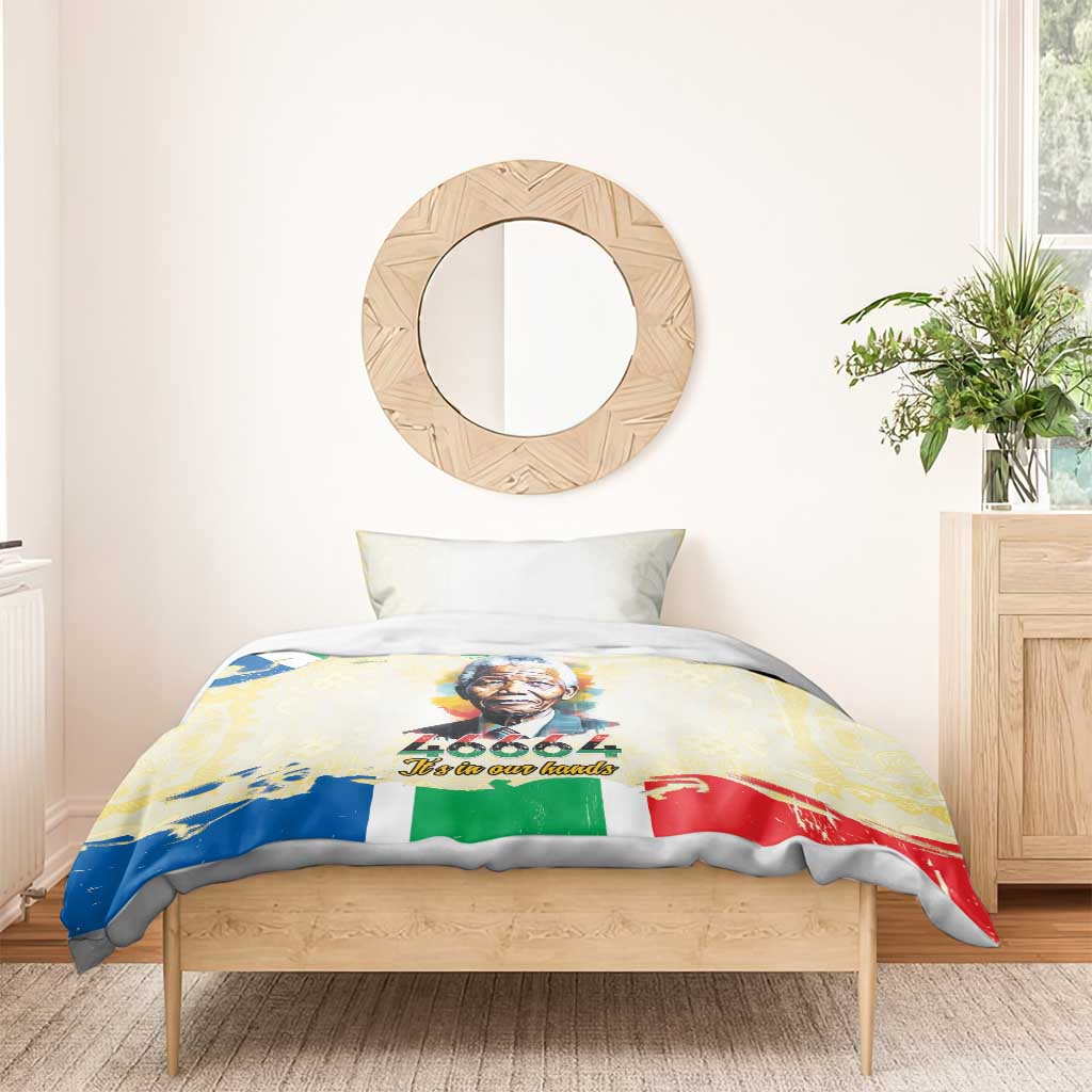 Nelson Mandela International Day 46664 Bedding Set Its In Our Hands - Batik Pattern LT15
