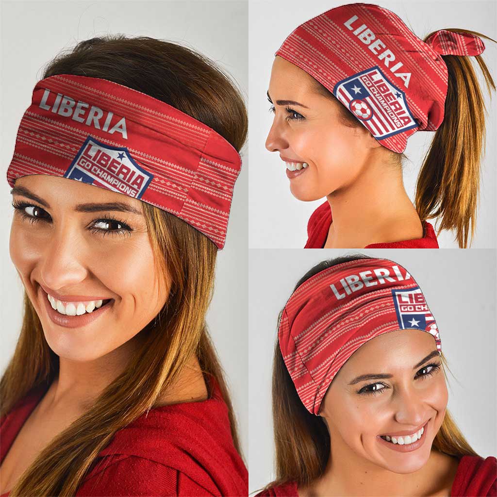 Liberia Football Neck Gaiter Women Red Jersey LT15