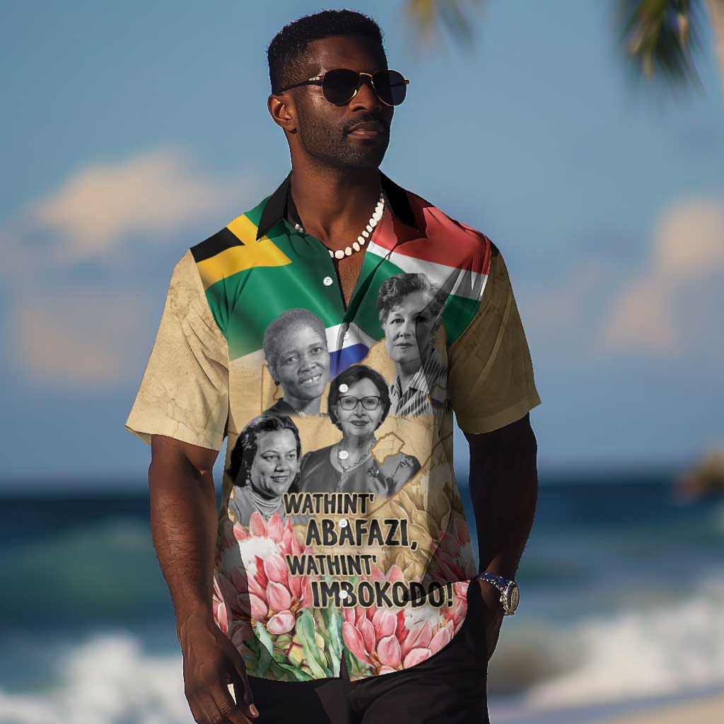 South African Women Fight Apartheir Hawaiian Shirt Wathint Abafazi Wathint Imbokodo LT15
