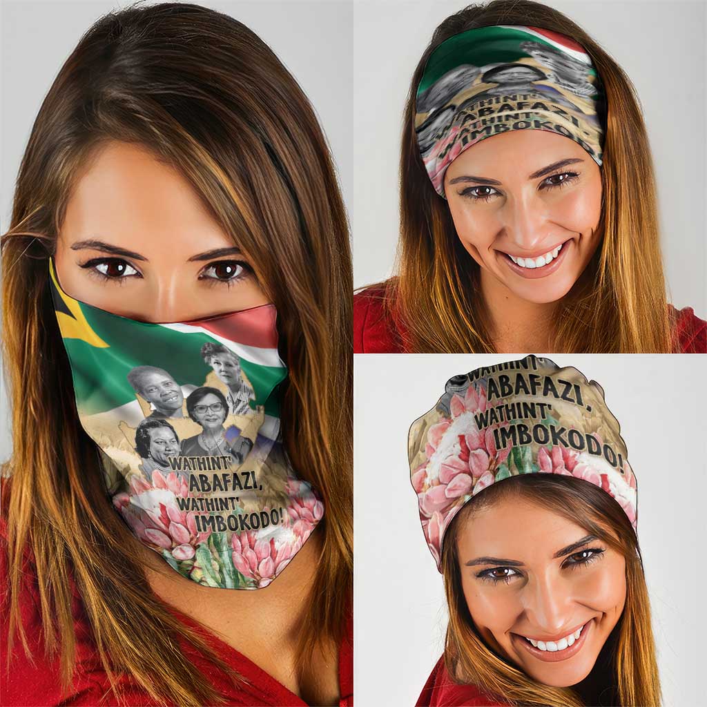 South African Women Mobilisation Neck Gaiter Wathint Abafazi Wathint Imbokodo LT15