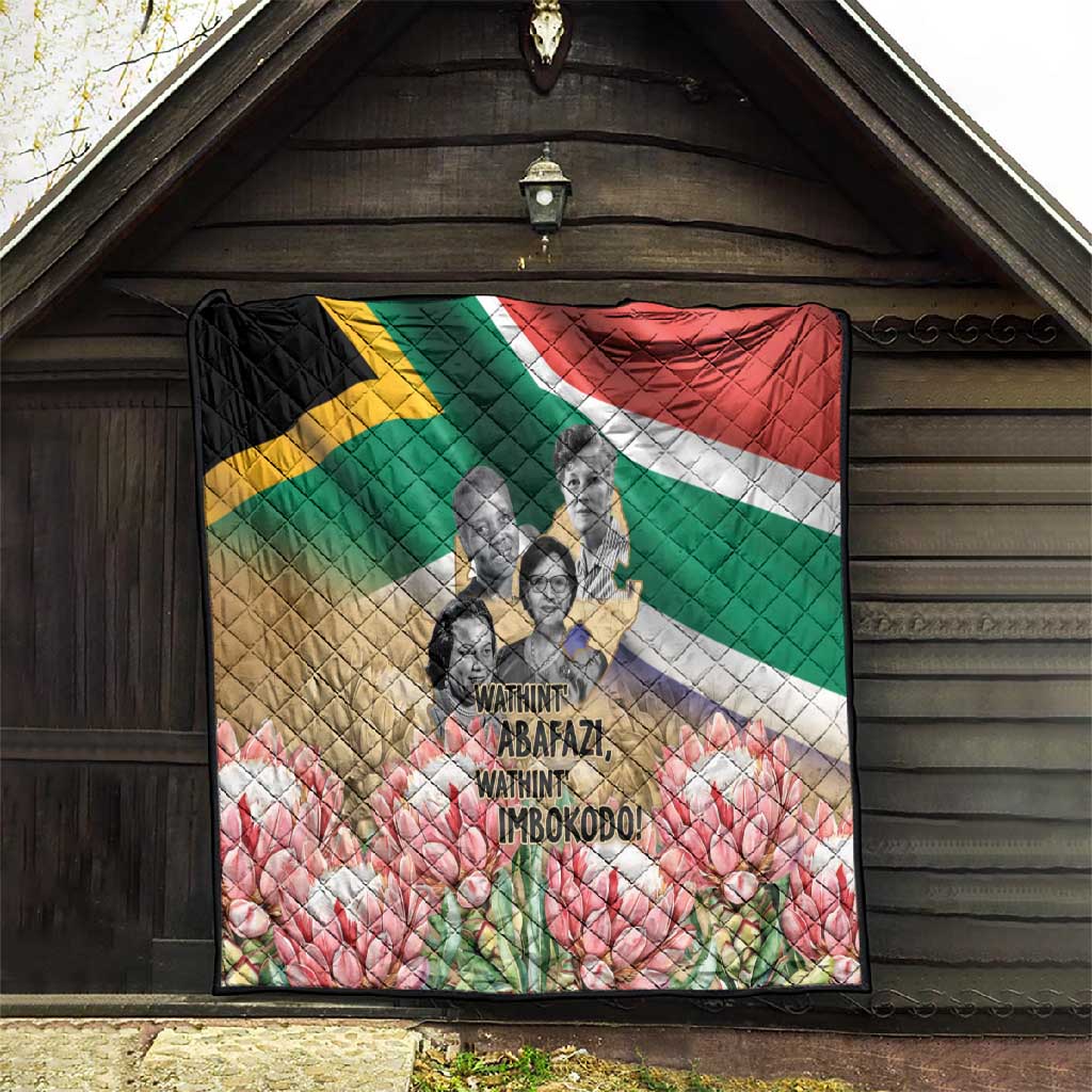South African Women Fight Apartheir Quilt Wathint Abafazi Wathint Imbokodo LT15