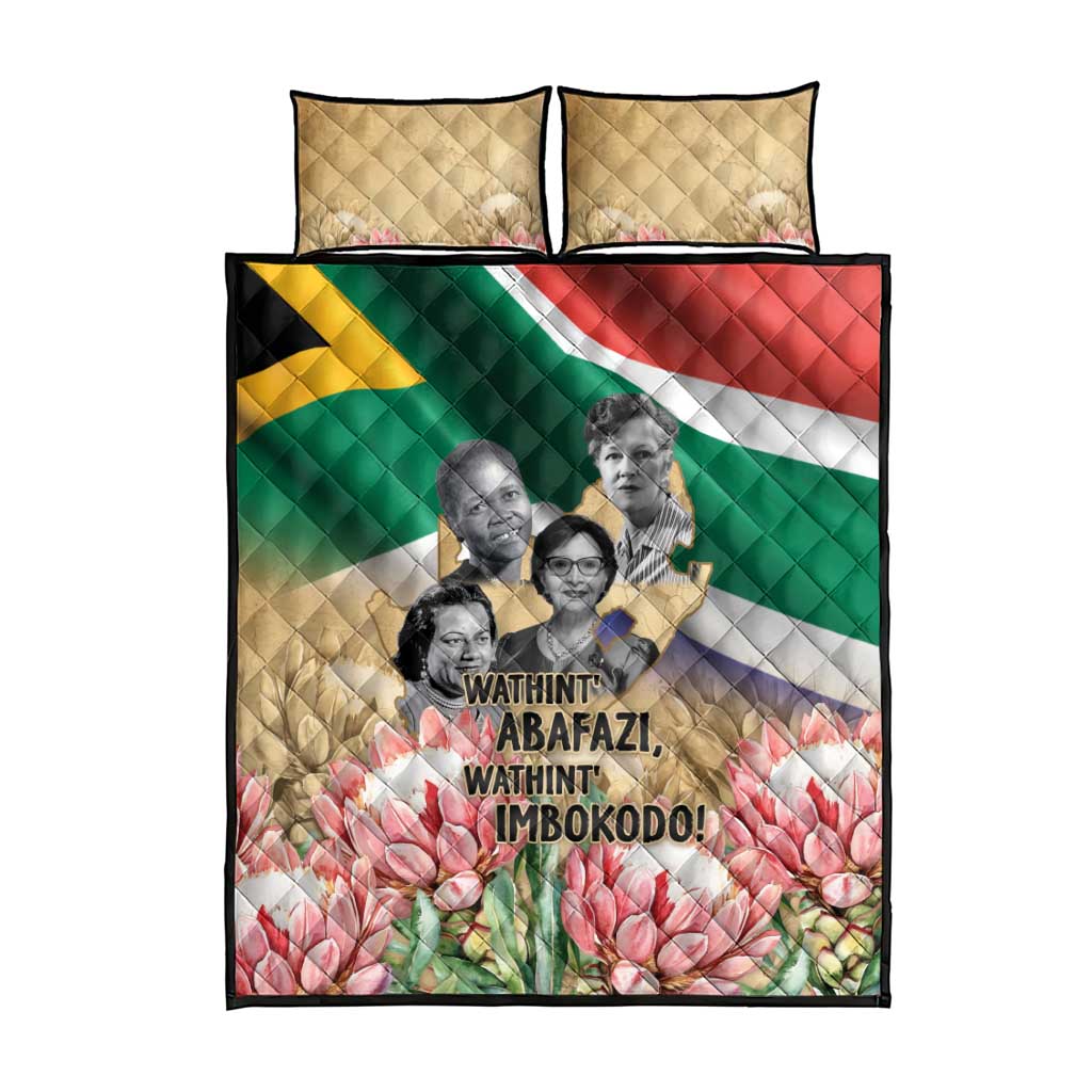 South African Women Fight Apartheir Quilt Bed Set Wathint Abafazi Wathint Imbokodo LT15
