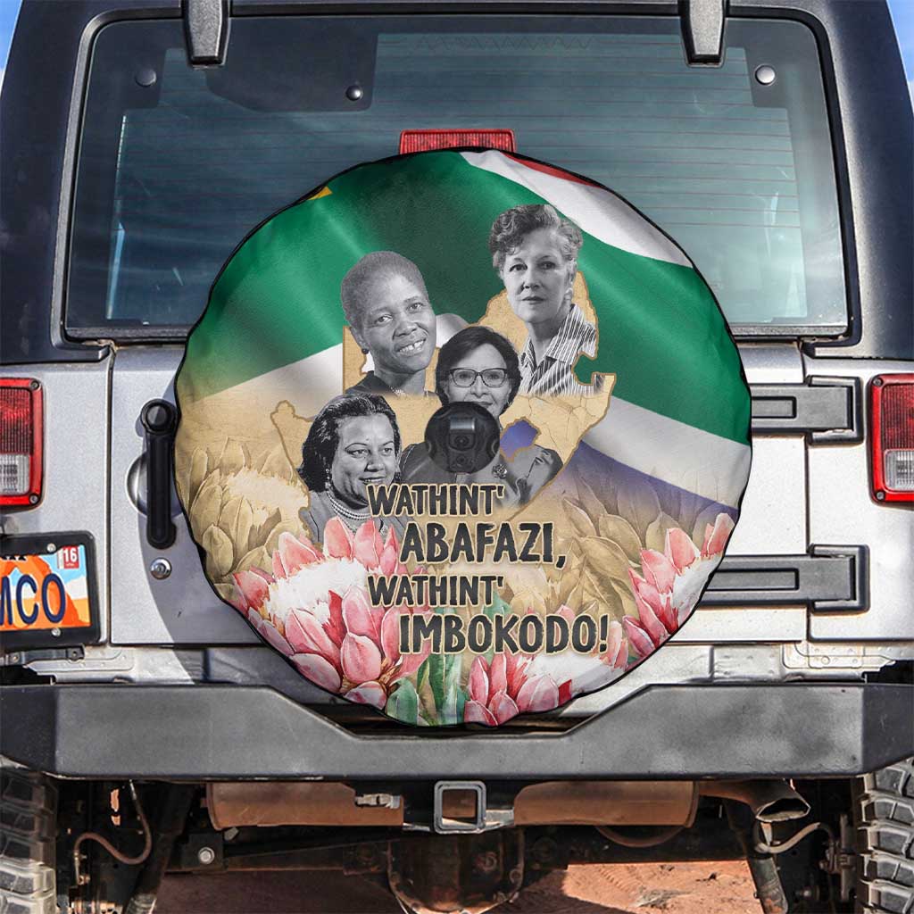 South African Women Mobilisation Spare Tire Cover Wathint Abafazi Wathint Imbokodo LT15