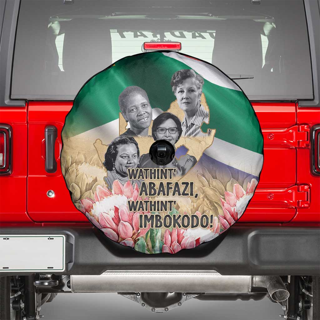 South African Women Mobilisation Spare Tire Cover Wathint Abafazi Wathint Imbokodo LT15