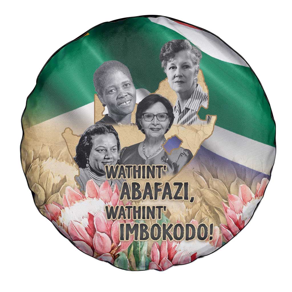 South African Women Mobilisation Spare Tire Cover Wathint Abafazi Wathint Imbokodo LT15