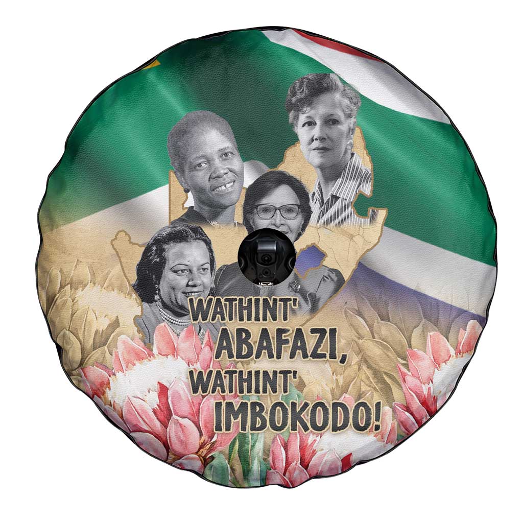 South African Women Mobilisation Spare Tire Cover Wathint Abafazi Wathint Imbokodo LT15