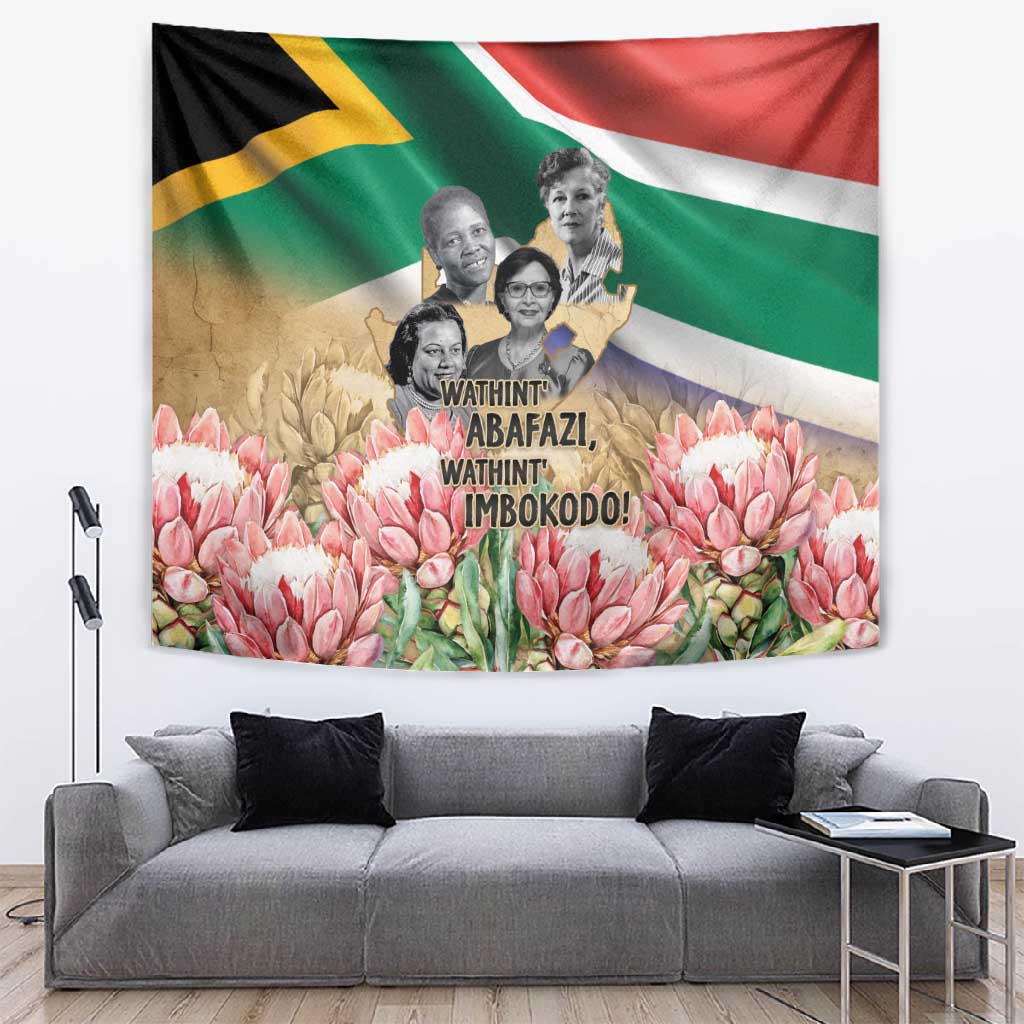 South African Women Fight Apartheir Tapestry Wathint Abafazi Wathint Imbokodo LT15