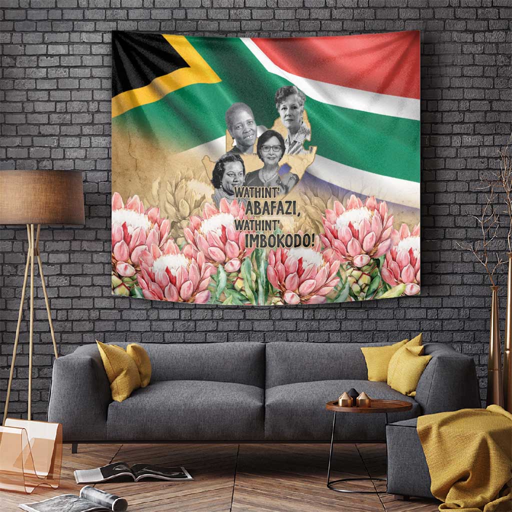South African Women Fight Apartheir Tapestry Wathint Abafazi Wathint Imbokodo LT15