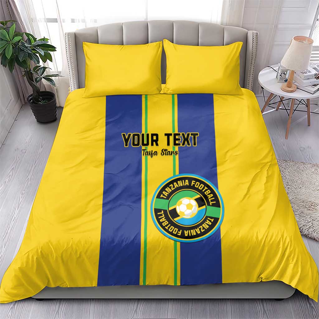 Custom Afro Tanzania Football Bedding Set We Are Champions LT15