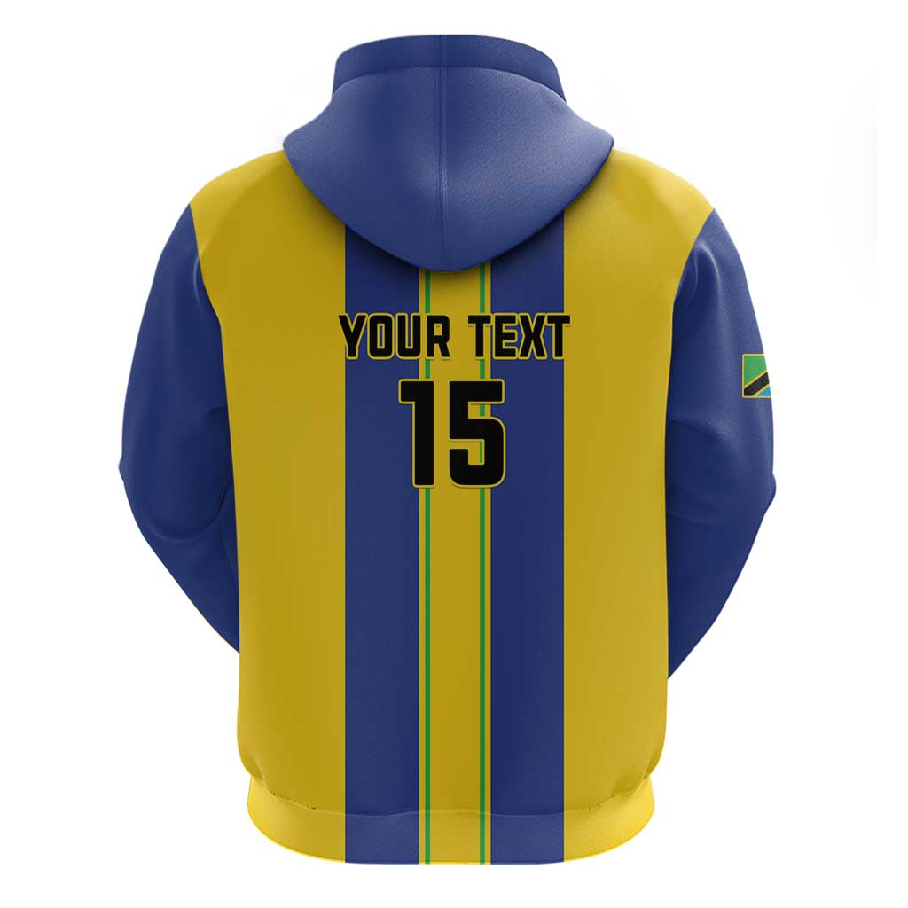 Custom Tanzania Football Hoodie Sporty Style LT15