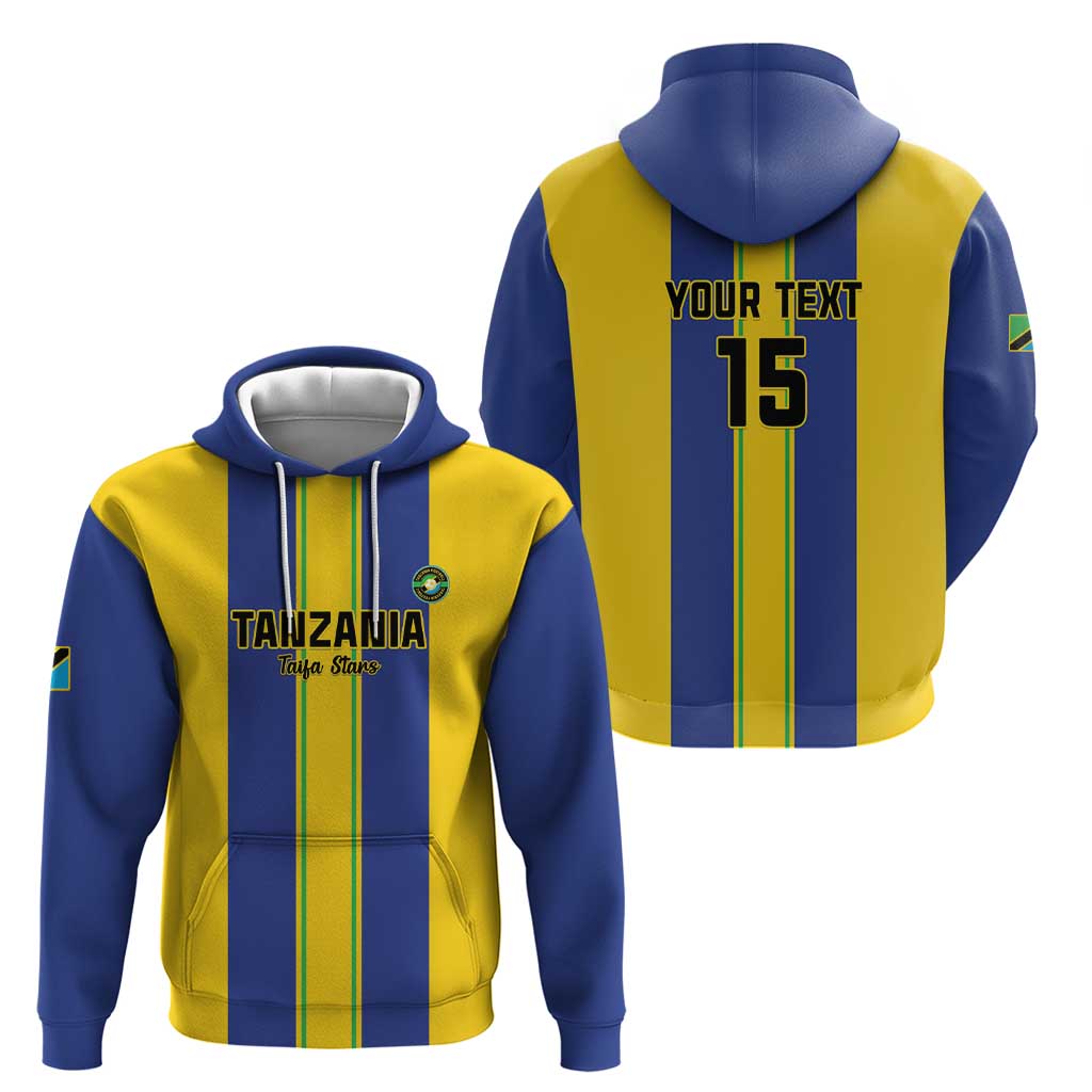 Custom Tanzania Football Hoodie Sporty Style LT15